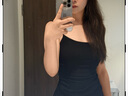 曲線主義連衣裙女包臀收腹顯瘦連衣裙修身吊帶連衣裙 黑色  L 碼  曬單實(shí)拍圖