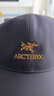 ARC'TERYX始祖鳥 BIRD WORD CAP 男女同款 彎檐帽 24K BLACK/黑色 L-XL 曬單實拍圖
