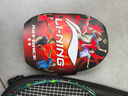 李寧（LI-NING）羽毛球拍雷霆小鋼炮黑色全碳素專業(yè)進攻型單拍4U已拉線AYPT307-4 曬單實拍圖