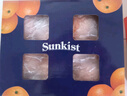 新奇士（Sunkist）澳大利亞藍標早臍橙橙子大果4斤禮盒裝 單果220g+ 新鮮水果禮盒 曬單實拍圖