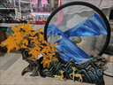 發(fā)財樹(shù)流沙畫(huà)擺件創(chuàng  )意中式客廳玄關(guān)辦公室桌面招財裝飾品喬遷禮物 金珠發(fā)財樹(shù)-沙畫(huà)【水晶漸變藍】 禮盒裝 曬單實(shí)拍圖