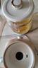 美的（Midea）全玻璃養(yǎng)生壺全自動燒水壺母嬰恒溫電熱水壺花茶壺全包裹護(hù)底防碎1.5L MK-YS15B201 曬單實拍圖