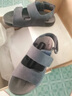 百麗吐司涼鞋1代升級(jí)版舒適輕便男鞋新勃肯涼鞋A1452BL4 藍(lán)色【1代升級(jí)版】 38 (240mm) 曬單實(shí)拍圖