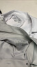 無印良品 MUJI 男式 防紫外線涼感寬版五分袖POLO衫 短袖硬核防曬涼感物語 淺灰色 L （175/100A） 曬單實拍圖