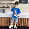 G.DUCKKIDS聯(lián)名奧特曼衣服男童套裝夏季薄款兒童運動服帥氣小男孩短袖短褲潮 紅色蜘蛛俠送面具 110 （建議身高100cm 4-5歲）cm 曬單實拍圖