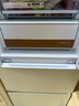 東芝（TOSHIBA）420小法式冰箱四開(kāi)門(mén)雙開(kāi)門(mén)高容全嵌入式一級(jí)能效國(guó)家補(bǔ)貼低能耗家用新品電冰箱 GR-RF420WI-PM171織瑾白 曬單實(shí)拍圖