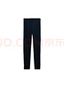 無印良品（MUJI）女式 羊毛 收腿褲 女士秋褲保暖冬款 打底褲 FCI01C4A 黑色 XL（165/95A） 曬單實拍圖