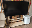 卡步特（CABTE）50-120英寸電視移動(dòng)推車電視機(jī)支架實(shí)木電視推車藝術(shù)支架電視通用推車藝術(shù)推車75/85/98/100橡木白 曬單實(shí)拍圖