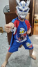 G.DUCKKIDS童裝奧特曼衣服男童夏裝套裝新款六一兒童節(jié)服裝卡通帶披風(fēng)表演服 2431款藍(lán)色+披風(fēng) 120 建議110-120cm6-7歲 曬單實(shí)拍圖