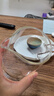 美斯尼 玻璃公道杯加茶漏套裝大容量茶具配件不銹鋼過濾網(wǎng)分茶器茶海玻璃大號帶把手功夫茶道加厚耐熱公杯 谷雨公道杯 曬單實(shí)拍圖