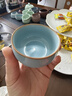 古晏瓷景德鎮(zhèn)千里江山汝窯功夫茶具套裝天青琺瑯彩陶瓷茶壺蓋碗輕奢禮品 16頭天青汝窯千里江山 茶具 曬單實(shí)拍圖
