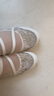 斯凱奇（Skechers）女鞋夏季2025新款瑪麗珍平底蕾絲軟底休閑鞋透氣健步鞋老人媽媽鞋 透氣大網(wǎng)眼-NAT/自然色 37 曬單實(shí)拍圖