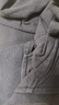 皮爾卡丹（pierre cardin）T恤男夏季透氣速干短袖上衣男寬松休閑垂順衣服男裝 淺灰 XL 曬單實拍圖