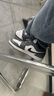 Jordan休閑鞋男子AJ 1喬丹JORDAN 1運動(dòng)鞋553558-152白灰41 曬單實(shí)拍圖