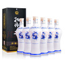 扳倒井白酒 38度青花瓷  濃香型純糧食釀造大容量口糧酒 自飲送禮白酒 38度 700mL 6瓶 （搭配手提袋） 曬單實拍圖