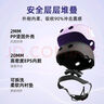 小狀元輪滑護(hù)具兒童頭盔騎行滑板溜冰自行車(chē)運(yùn)動(dòng)防摔護(hù)膝生日禮物 7件套 獨(dú)角獸粉【頭盔護(hù)具7件】 曬單實(shí)拍圖