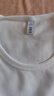 森馬（Semir）短袖t恤女短款修身圓領(lǐng)內(nèi)搭25夏涼感收腰V領(lǐng)上衣辣妹109325100006 曬單實(shí)拍圖