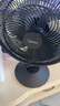 美的（Midea）臺式電風(fēng)扇七葉柔風(fēng)輕音臥室宿舍廣角遠距交流定頻臺扇辦公室桌面節(jié)能省電搖頭小型電扇 FGAU30D 曬單實拍圖