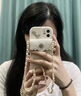 品艾優(yōu)適用iphone16蘋果15手機(jī)殼12可背帶13斜挎掛繩簡約輕奢花邊軟15小眾高級感14創(chuàng)意菱格小香風(fēng)卡包 【小羊皮白底】小香風(fēng)卡包+斜跨繩 iPhone 13 曬單實(shí)拍圖