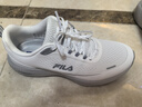 FILA 斐樂官方男鞋NUVOLE RUN 3+路跑鞋2025秋季新款柔云鞋跑步鞋 白中白-BB 42 曬單實拍圖