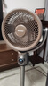 夏普（SHARP)風(fēng)精靈空氣循環(huán)扇電風(fēng)扇落地扇家用臥室大風(fēng)力靜輕音一級(jí)能效凈化甲醛語(yǔ)音扇驅(qū)蚊神器PJ-CD537A-H 曬單實(shí)拍圖