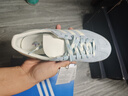 阿迪達(dá)斯 （adidas）三葉草女鞋 秋季新款經(jīng)典運(yùn)動(dòng)板鞋德訓(xùn)鞋「T頭鞋」 藍(lán)/漢玉白/樹脂黃 38 曬單實(shí)拍圖