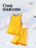 班尼路兒童籃球服套裝夏季2025款男女童吸汗透氣兩件套中大童夏裝運(yùn)動(dòng)服 曬單實(shí)拍圖