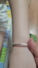 中國(guó)黃金（CHINA GOLD）上岸錦鯉足銀999銀手鐲女生銀鐲子實(shí)心推拉生日禮物送女朋友老婆 【999足銀】上岸錦鯉【15g】 曬單實(shí)拍圖