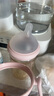歪頭奶瓶仿母乳新生兒學(xué)飲杯PPSU耐摔奶嘴+鴨嘴 240ml芘克粉 曬單實(shí)拍圖
