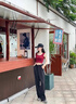 西裝褲女夏季新款小個子2025年冰絲寬松休閑褲高腰顯瘦速干闊腿褲 黑色 春秋-常規(guī) L 【建議：101-110斤】 曬單實拍圖