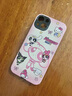 諾梵爵卡通Kitty凱蒂貓適用iphone16手機殼蘋(píng)果15promax硅膠套軟殼14pro皮質(zhì)保護套13日韓可愛(ài)16pm保護套 【粉邊天使kitty】黑色小羊皮 iPhone 16 pro 曬單實(shí)拍圖