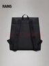 Rains雙肩包男大容量電腦包女戶外通勤背包MSN Bag /13300 黑色 One Size 曬單實拍圖