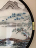 禮御友嘉新中式圓形刺繡裝飾畫蘇繡山水風(fēng)景畫客廳玄關(guān)走廊掛畫餐廳茶室畫 桃園意境 直徑80cm 實木立體圓框 曬單實拍圖