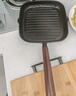 onlycook牛排煎鍋盤早餐鍋 無涂層鑄鐵牛扒煎鍋 不易粘鍋燃氣灶電磁爐通用 曬單實拍圖