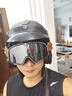 VGV3C認(rèn)證復(fù)古巡航摩托車頭盔男女夏四分之三盔夏季踏板電動(dòng)機(jī)車半盔 經(jīng)典黑+格子風(fēng)鏡(送面巾) XL 曬單實(shí)拍圖