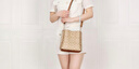 COACH蔻馳女包水桶包Mollie 22輕奢老花單肩斜挎包七夕節(jié)禮物女 CA582 IMNLJ 曬單實(shí)拍圖