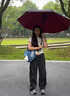 京悠雨德國(guó)品質(zhì)雙層自動(dòng)雨傘長(zhǎng)柄超大號(hào)加固加厚結(jié)實(shí)抗暴風(fēng)雨三雙人男士 125CM雙層防暴風(fēng)雨-經(jīng)典黑 曬單實(shí)拍圖