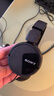 索尼（SONY） MDR-ZX110AP 耳機頭戴式重低音手機電腦游戲有線耳機學生上網(wǎng)課學習辦公耳麥 黑色 曬單實拍圖