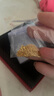 中鑫珠寶999.9足金簡單精致水波項(xiàng)鏈女款O字鎖骨鏈足金黃金首飾結(jié)婚送媽媽 雙水波鏈 7.81g（44cm） 曬單實(shí)拍圖