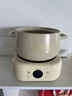 miquerkuqi電燉鍋 多功能電煮鍋全自動(dòng)智能陶瓷煲鍋電動(dòng)鍋煲湯鍋燉湯鍋3L大容量2-3人煮粥火鍋神器嬰兒輔食鍋 米萊白【智能預約丨分體設計】 3L 曬單實(shí)拍圖