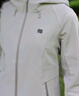 KOLON SPORT/可隆戶外軟殼夾克 女子防潑水防靜電防風石墨烯外套 LKJK5WNT04-GR 米灰色 L 170/92A 曬單實拍圖