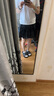 麓格立JK制服套裝百褶短裙女學(xué)院風(fēng)收腰短袖襯衫格裙套裝兩款蝴蝶結(jié)隨機(jī) 白色短袖+碳灰短裙【套裝】 S 曬單實(shí)拍圖