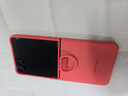 三星 Samsung Galaxy Z Flip7原裝硅膠指環(huán)保護(hù)殼 手機(jī)套 原廠手機(jī)殼 多功能保護(hù)套 紅色 曬單實(shí)拍圖