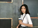 啄木鳥中袖T恤女夏季新款韓版顯瘦五分袖白色打底上衣半袖打底衫內(nèi)搭 白色 M （90-102斤） 曬單實(shí)拍圖