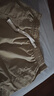 Wassup Sohot短褲男夏季冰絲涼感工裝褲男潮流休閑五分褲 卡其色 2XL 曬單實拍圖