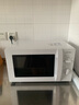 美的（Midea）快捷微波爐 家用小型 360°轉盤加熱 旋鈕操控 易潔內膽（M1-L213B） 曬單實拍圖