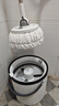 大衛(wèi)旋轉(zhuǎn)拖把35cm桿伸縮99-127cm 2頭加厚拖布 N11單桶洗脫合一不占地 曬單實(shí)拍圖