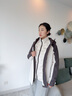 波司登25年疊變機能沖鋒衣鵝絨服女短款三合一防護外套B250331302 曬單實(shí)拍圖