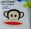 大嘴猴（paul frank）嬰兒紙尿褲奇幻叢林超薄透氣親膚干爽尿不濕 S碼18片（4.5kg以下） 曬單實(shí)拍圖