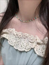 伊燦彩色石多巴胺仿珍珠項鏈女2025新款爆款鎖骨鏈小眾設計高級感頸鏈 彩色石多巴胺珍珠項鏈 曬單實(shí)拍圖